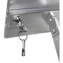 CTA Digital PAD-ASKM Dual Security Kiosk Stand with Locking Case and Cable for iPad Mini Gen. 1-5