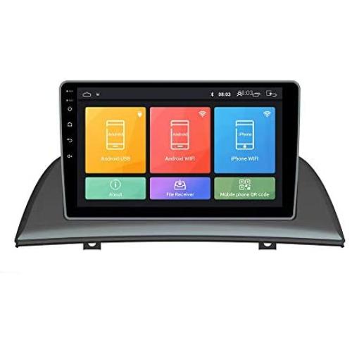 Android 10 Autoradio Car Navigation Stereo Multimedia Player GPS Radio IPS 2.5D Touch Screen for BMW X3 2006-2010