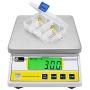 CGOLDENWALL 7.5kg x 0.1g Digital Precision Electronic Balance Laboratory Lab Scale Industrial Weighing and Counting Scale Table Top Scale g/ct/lb/oz/DWT/tl Multi-Units Switchable (7500g, 0.1g)