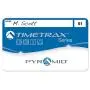 Pyramid Time Systems Trax 41304 Swipe Cards (51-100) for TTEZ, TTEZEK, PSDLAUBKK, TTPRO, TTMOBILE, FASTTIME 8000 & 9000 Time Clock Systems, 50/Pk. Magnetic Strip Employee Card, Blue/Black/White