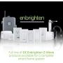 Enbrighten, White & Light Almond, Z-Wave Plus Smart Fan Control, Works with Alexa, Google Assistant, 3-Way Compatible, ZWave Hub Required, Repeater/Range Extender, 55258