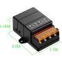 VONVOFF Wireless Remote Switch,AC 110V/120V/240V/ Relay RF Remote Control Light Switches for Pump Security Systems etc with 328ft Long Range(Black)