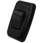 American Technology Components Single SPST On-Off Switch with Bezel, 12-Volt, for RV, Trailer, Camper (Black)