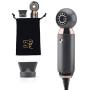 Professional Hair Dryer，800W Lightweight & Compact Blow Dryer， Powerful Flow Hair Dryers for Travel and Home，Concentrator Nozzle，Gray
