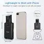 Eyoyo 2D Bluetooth Barcode Scanner, Portable Back Clip Wireless 1D 2D QR Barcode Reader PDF417 Data Matrix Code Image Scanning Compatible with iPhone, Android, iOS