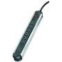 Fellowes 7-Outlet Metal Surge Protector, 6 Foot Cord, 1,250 Joules (99081),Silver