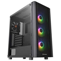 Thermaltake V250 Motherboard Sync ARGB ATX Mid-Tower Chassis with 3 120mm 5V Addressable RGB Fan + 1 Black 120mm Rear Fan Pre-Installed CA-1Q5-00M1WN-00