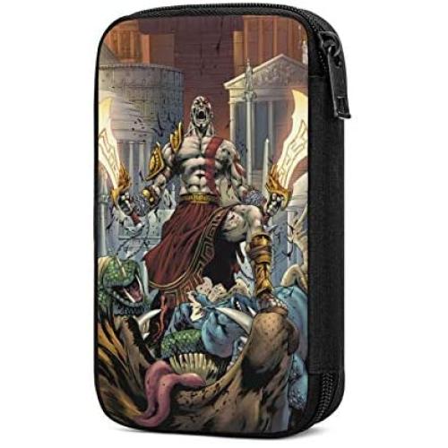 Hxuedan God of War The Data Cable Storage Bag is A Portable and Independent Design SuitableVFor Travelers to Place The Data Cable, Earphone and Electronic Product Data Cable Storage Bag