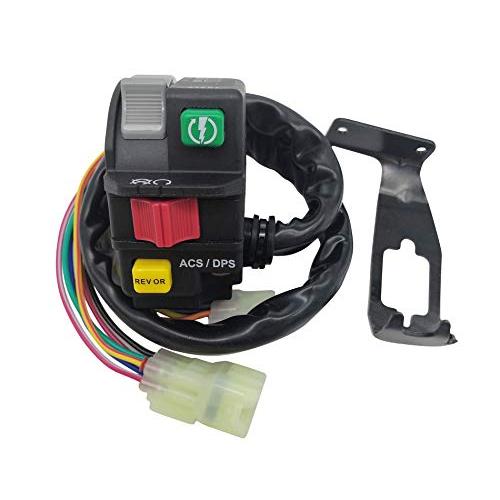 M MATI Left Handlebar Control Switch Start Run Off Headlight Reverse ACS DPS for Can-Am ATV Outlander 400 500 650 800 1000 6X6 Renegade 800 1000 XXC 703500920