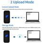 Mini Bluetooth Wireless Barcode Scanner,Symcode USB Portable Handheld 1D CCD Barcode Scanner Reader for POS/Android/iOS/iMac/Ipad