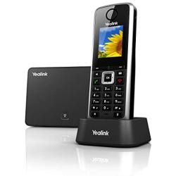 Yealink W52P DECT Cordless IP Phone and BaseStation. 1.8-Inch Color LCD. 10/100 Ethernet, 802.3af PoE, Power Adapter Included
