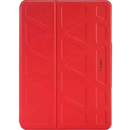 Targus 3D Apple iPad Pro (9-7-Inch) Tablet Case Cover Drop-Safe Protection, Hands Free Stand Folio Case, Strong Secure Durable Wrap Closure, Water-resistant, Anti-Scratch, Red (THZ63503GL)