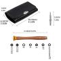 Aisoway 25 in 1 Screwdriver Multifunctional Torx Opening Repair Tool for Watch Glasses Phones Tablet Electronic Product