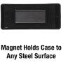 Master Lock 207D Magnetic Key Holder, 1-2 Key Capacity, Black