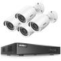 ANNKE 8CH 5MP-Lite Security Camera System H.265+ DVR with 4Pcs 1920TVL Outdoor Wired CCTV Camera, 100ft Night Vision, Easy Remote Access, Motion Alert, No HDD