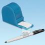 Panduit S100X225VARY Self-Laminating Dispenser with Pen, Vinyl, White/Clear