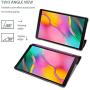ProCase Galaxy Tab A 10.1 Case 2019 Model T510 T515 T517, Slim Lightweight Stand Case Shell Cover for 10.1 Inch Galaxy Tab A Tablet SM-T510 SM-T515 SM-T517 2019 Release -Wine