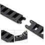 Cable Carrier 1M,Chain Cable Wire Carrier 10mmX15mm With The Drag Chain Has Been Widely Used In CNC Machine Tools For Semi Closed Drag Chain Black Plastic Drag Chain Cable Carrier Electronic Equipment Cable Carrier 1M,Chain Cable Wire Carrier 10mmX15mm With The Drag Chain Has Been Widely Used In CNC Machine Tools For Semi Closed Drag Chain Black Plastic Drag Chain Cable Carrier Electronic Equipment