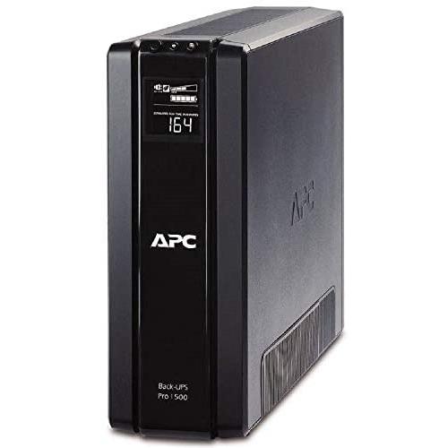 APC 1500VA UPS Battery Backup & Surge Protector with AVR, Back-UPS Pro Uninterruptible Power Supply (BR1500G)