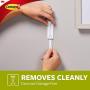 Command Wire-Back Hangers, Indoor Use, 3 hangers, 6 strips, Decorate Damage-Free (17043-ES)