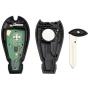 BESTHA Car Key Fob Replacement Keyless Entry Remote Fobik GQ4-53T for 2013-2018 Dodge Ram 1500 2500 3500