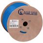 Newyork Cables Cat6A Riser (CMR) 1000ft - 23AWG 4 Pair Solid Bare Copper, 750MHz, Unshielded Twisted Pair (UTP), Available in Blue, White, Green, Black & Yellow Color