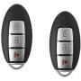 Tyranway Key Fob Fits for Pathfinder 2016 2017 2018, Keyless Entry Remote Replacement FCC ID: S180144304 (3-Btn)