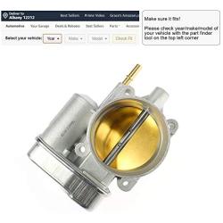 IRONTEK 217-2296 Electronic Throttle Body FITS Chevrolet Impala/Trailblazer/Monte Carlo/Colorado, GMC Envoy/Canyon, 04-07 Buick Rainier, 03-07 Isuzu Ascender, 03-04 Oldsmobile Bravada #12568580