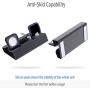 Aluminum Charging Stand for iPhone and Watch Charging Station for Apple Products 3 in 1 iWatch Charger Stand for Apple Watch Series 6 SE 5 4 3 2 44mm 40mm 42mm 38mm iPhone Airpods - No Charger