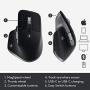 Logitech MX Master 3 Advanced Wireless Mouse for Mac - Bluetooth/USB
