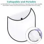 Neewer Professional Lighting Studio 5x7 feet/150x200 cm Pop out Foldable Soft Diffuser Disc Panel Reflector with Carrying Case for Studio and Outdoor Portrait, Product Photography, Video Shooting