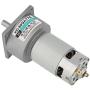 DC12V/24V 35W Mini DC Gear Motor Metal Speed Adjustable Large Torque Motor CW/CCW(12v 600rpm)