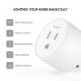 Smart Plug Works with Alexa, Google Assistant, SmartThings for Voice Control, Teckin Mini Smart Outlet Home Automation Modules, No Hub Required, FCC ETL Certified,Only Supports 2.4GHz Network