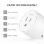Smart Plug Works with Alexa, Google Assistant, SmartThings for Voice Control, Teckin Mini Smart Outlet Home Automation Modules, No Hub Required, FCC ETL Certified,Only Supports 2.4GHz Network