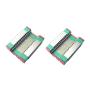 TEN-HIGH Linear Rail, 2pcs CNC Parts MR9 MGN9 Miniature Linear Guide Rail Way Slide 120mm+2pcs MGN9C Slider Miniature Linear Motion Guide Way