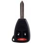 ECCPP Replacement fit for Uncut Keyless Entry Remote Key Fob OHT692713AA (Pack of 1)