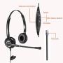 Phone Headset with Microphone Noise Canceling, Call Center Office Headset RJ9 Jack with Mic Mute & Volume Control for Cisco Landline 6941 7841 7941 7942 7945 7960 7961 7962 7965 8845 8945