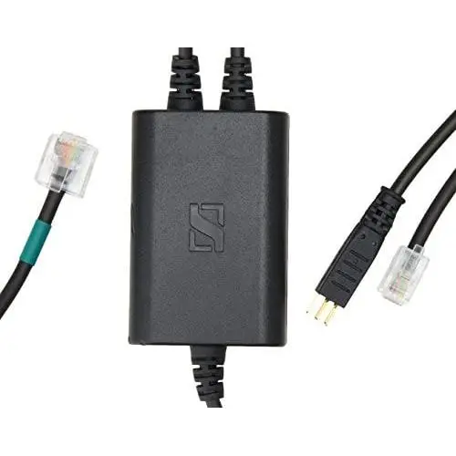 Sennheiser Polycom Adapter Cable for Electronic Hook Switch for Soundpoint IP 430 and Above