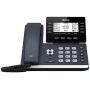 Yealink T53W IP Phone, 12 VoIP Accounts. 3.7-Inch Graphical Display. USB 2.0, 802.11ac Wi-Fi, Dual-Port Gigabit Ethernet, 802.3af PoE, Power Adapter Not Included (SIP-T53W)