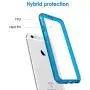 JETech Case Compatible with iPhone 6 Plus and iPhone 6s Plus 5.5-Inch, Shock-Absorption Bumper Cover, Anti-Scratch Clear Back (Blue)