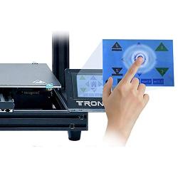TRONXY New Upgraded 3D Printer XY-2 PRO Fast Assembly Quick Installation Auto Leveling Continuation Print Power Filament Sensor Full Color Touch Screen 255X255 X 260