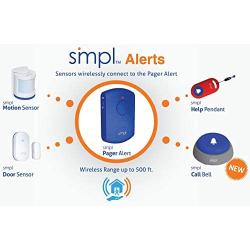 smpl Add-On Motion Sensor. Part of The Alerts System. Monitor More Areas of Your Home or Business, Improving Safety. Ease Caregiver Stress. No Wi-Fi, No Fees, No Hassle