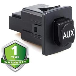 Aux Port Replacement, Auxiliary Input Jack Assembly 39112-TA0-A01 for 2009-2012 Honda Pilot, 2008-2010 Honda Accord EX, EX-L, 2011 Honda Accord LX