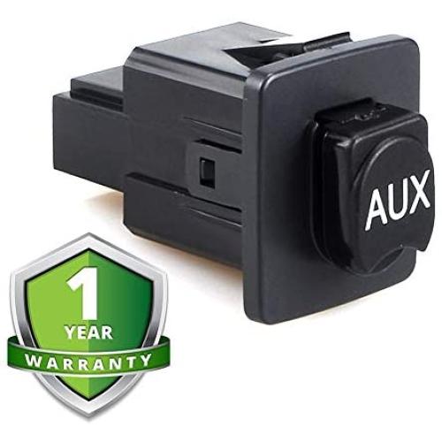 Aux Port Replacement, Auxiliary Input Jack Assembly 39112-TA0-A01 for 2009-2012 Honda Pilot, 2008-2010 Honda Accord EX, EX-L, 2011 Honda Accord LX