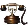 Opis 1921 Cable Model A: The Classic Style Wood and Metal Retro Telephone