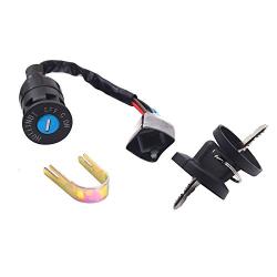 HuthBrother 0453417 0450549 Ignition Key Switch Compatible with Polaris Sportsman 90 2001-2014 Polaris Predator 90 2003-2006 Polaris Outlaw 90 2007-2014 50 2008-2018