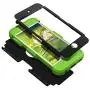 Case for iPod 5 6 7- CheerShare iPod Touch 7 6 5 Case, The Best Silicone Shockproof High Impact Layered Case + Protective Cover Case for iPod Touch 5th 6th 7th Generation(Black + Green)