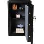 Amazon Basics Fire Resistant Box Safe, 2.1 Cubic Feet - YB-66YLA-F