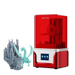 QIDI TECH Shadow 6.0 Pro 3D Printer, UV LCD Resin Printer with Upgraded Matrix UV LED Light Source, Dual Z axis Liner Rail, 2K HD LCD Screen , 5.11‘’(L) x2.75‘’(W) x5.90“(H) Printing Size