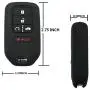 Key Fob Cover 2Pcs KOSMIQ Silicone Smart Car Key Case Protector for 2018 2017 2016 2015 Honda Accord Civic CR-V CRV Pilot EX-L(Red Pink) Key Fob Cover 2Pcs KOSMIQ Silicone Smart Car Key Case Protector for 2018 2017 2016 2015 Honda Accord Civic CR-V CRV Pilot EX-L(Red Pink)